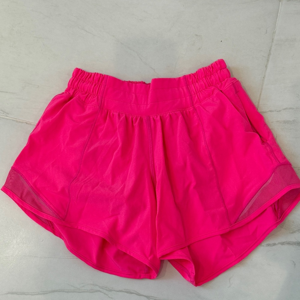 Lululemon Athletica Hot Pink Hotty Hots tall
